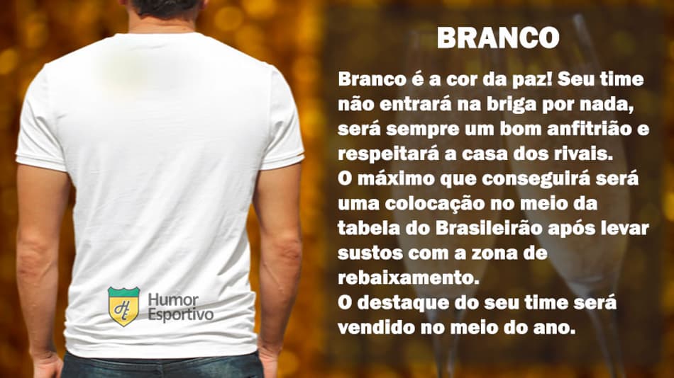 Veja o significado das cores da virada para o seu time em 2020