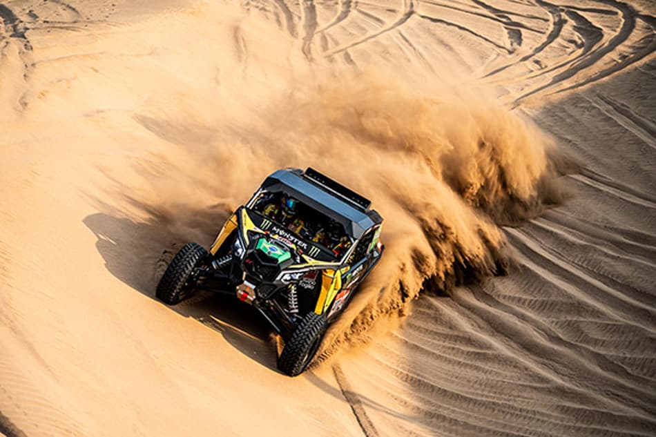 Rally Dakar: em dia dramático, brasileiros fazem metade da prova sem volante; veja o vídeo