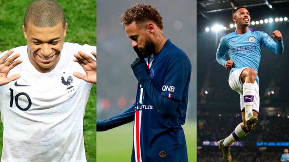 Mbappé é o jogador mais valioso do mundo, segundo estudo. Jesus fica à frente de Neymar; veja a lista