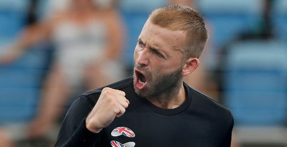 Evans empata para os britânicos em duelo de mais de 3h com De Minaur