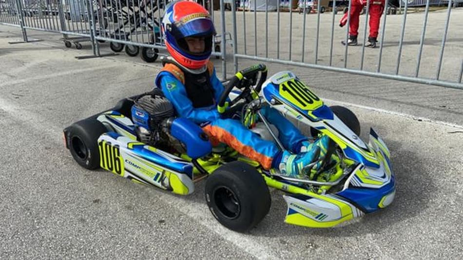 Kart: Enzo Vidmontiene mostra evolução no SKUSA e mira bons resultados no Florida Winter Tour