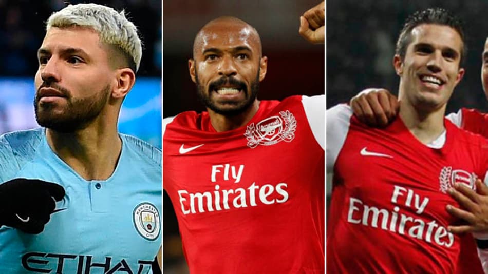 Aguero se tornou o maior artilheiro estrangeiro da Premier League. Veja os 10 principais marcadores!