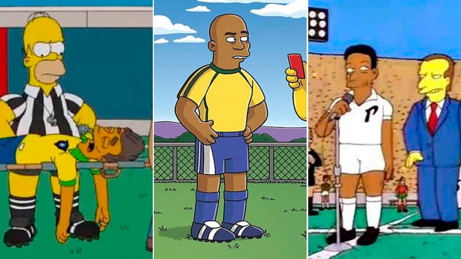 Neymar, Ronaldo, Pelé… Relembre os atletas que já apareceram em 'Os Simpsons'