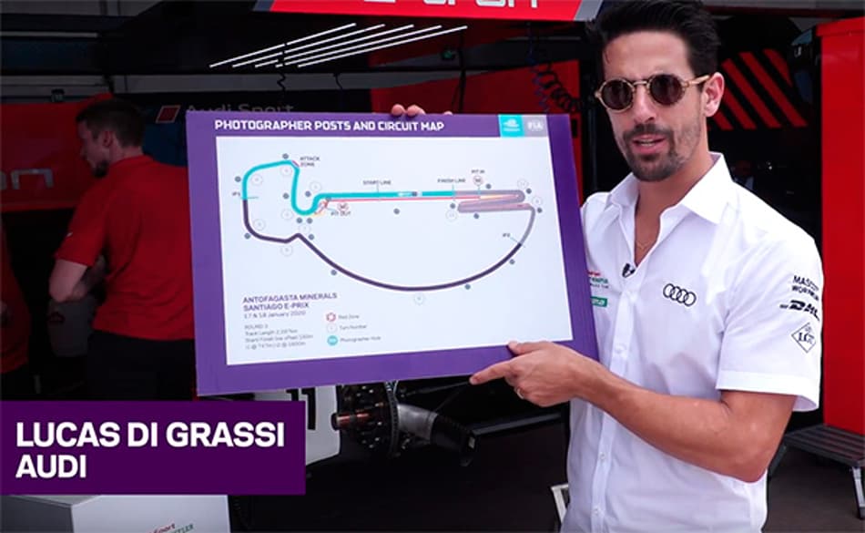 VÍDEO: Lucas Di Grassi analisa as mudanças no circuito de Santiago