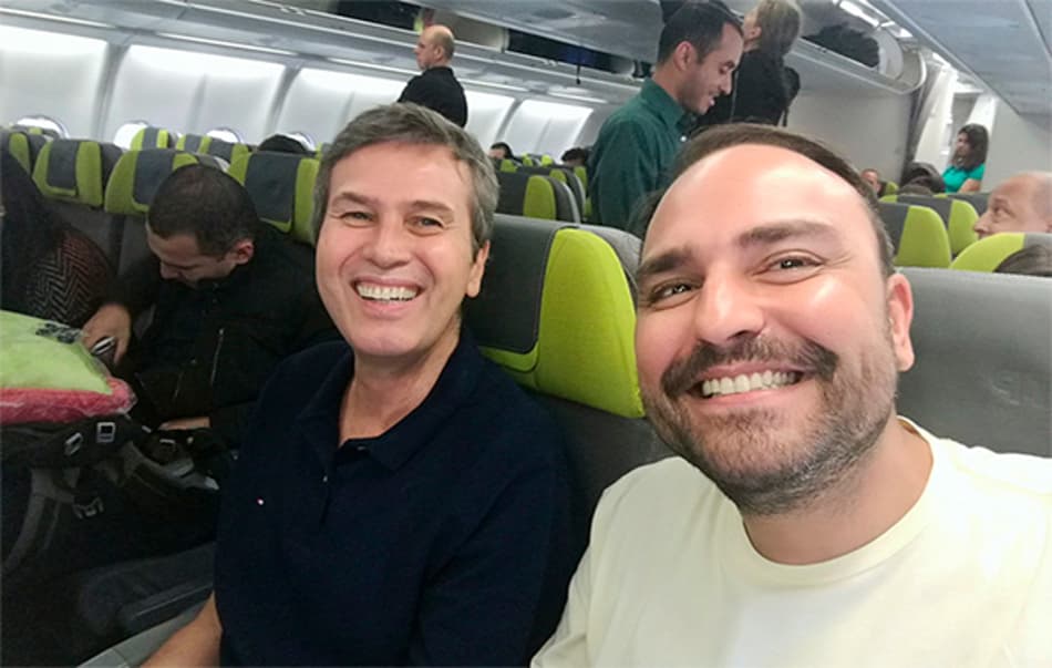 Fausto Macieira e Guto Nejaim - MotoGP