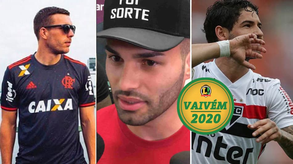 Podolski, reforço do Flamengo… Veja o resumo do vaivém do fim de semana