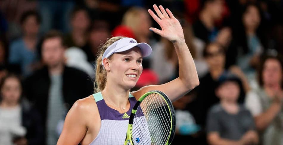 Wozniacki inicia reta final da carreira com vitória no Australian Open