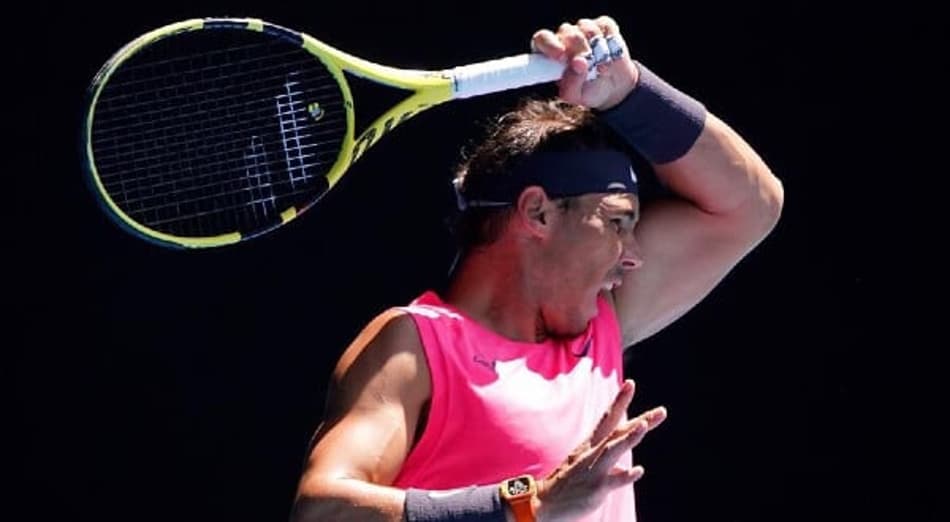 Rafael Nadal em Melbourne