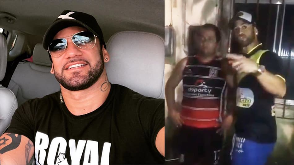 Ex-jogador que participa do 'BBB' viralizou ao ameaçar torcedor e já foi acionado pela Lei Maria da Penha