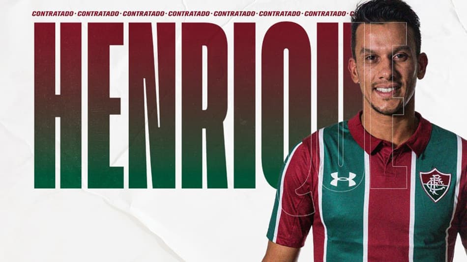 Fluminense anuncia a contratação do volante Henrique, ex-Cruzeiro