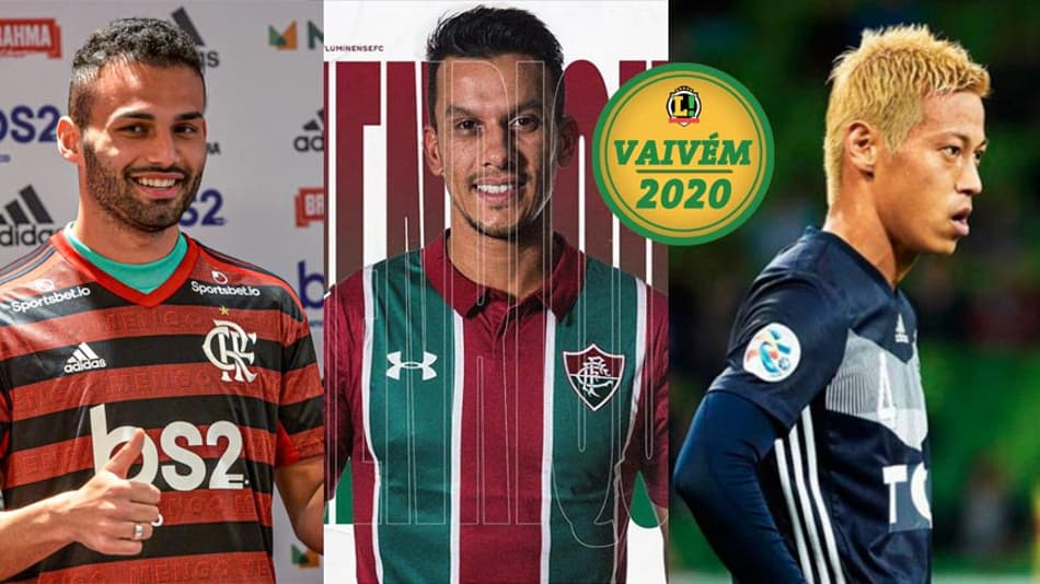 Volantes na dupla Fla-Flu; Bota faz proposta por Honda e fecha com mais um… O vaivém desta quinta