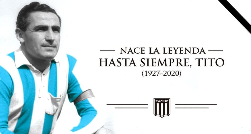 Nome histórico do Racing, Juan José Pizzuti morre na Argentina