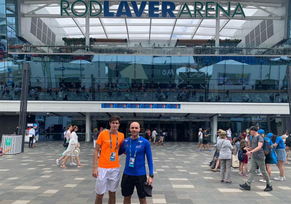 Gustavo Heide é o único brasileiro no juvenil do Australian Open