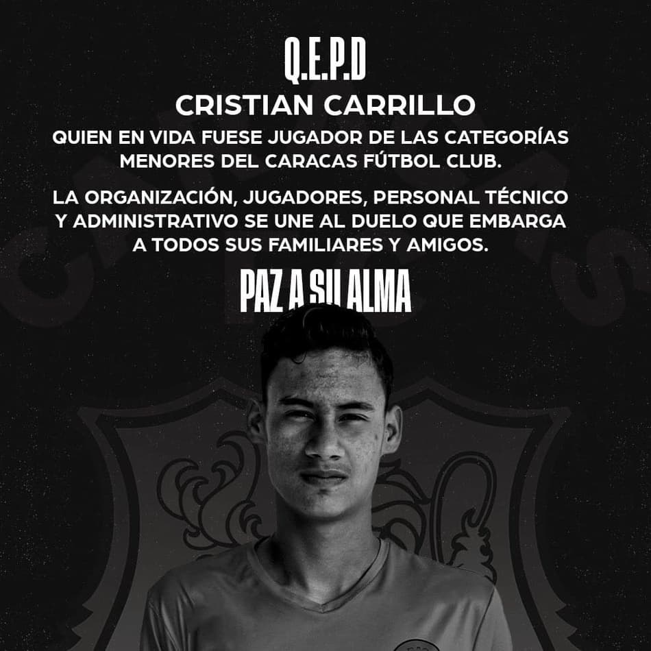 Jogador morre após desmaiar durante partida amistosa na Venezuela