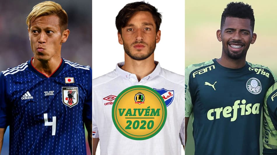 Honda no Botafogo, Viña a caminho do Palmeiras… O resumo do vaivém da manhã desta sexta