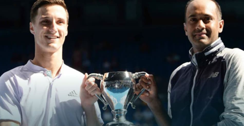 Americano e britânico frustram locais e levam título de duplas do Australian Open