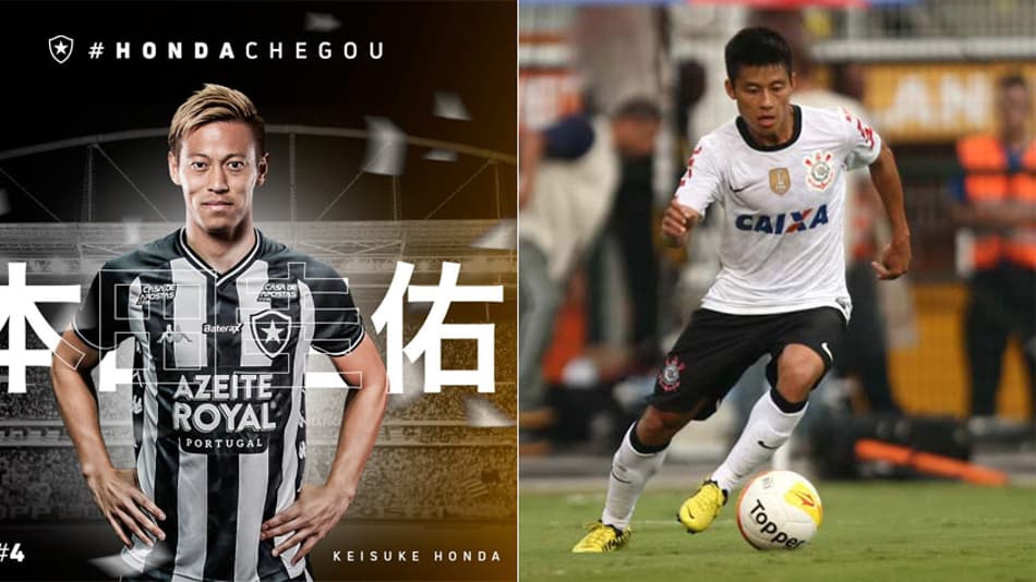 Além de Honda, listamos outros nove asiáticos que tentaram sucesso no futebol brasileiro