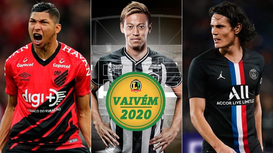 Rony, ‘AeroHonda’ e Cavani… Confira tudo o que rolou no vaivém desta terça-feira