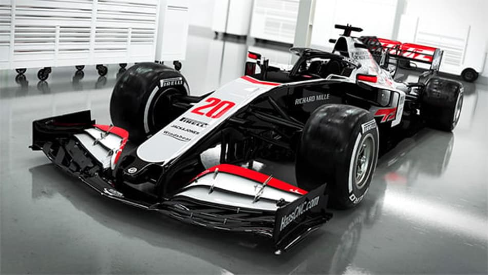 Haas é a primeira equipe a revelar sua pintura para a F1 2020
