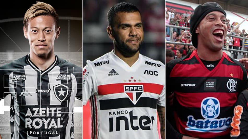 Agora é a vez de Honda! Lembre as maiores recepções e apresentações do futebol brasileiro