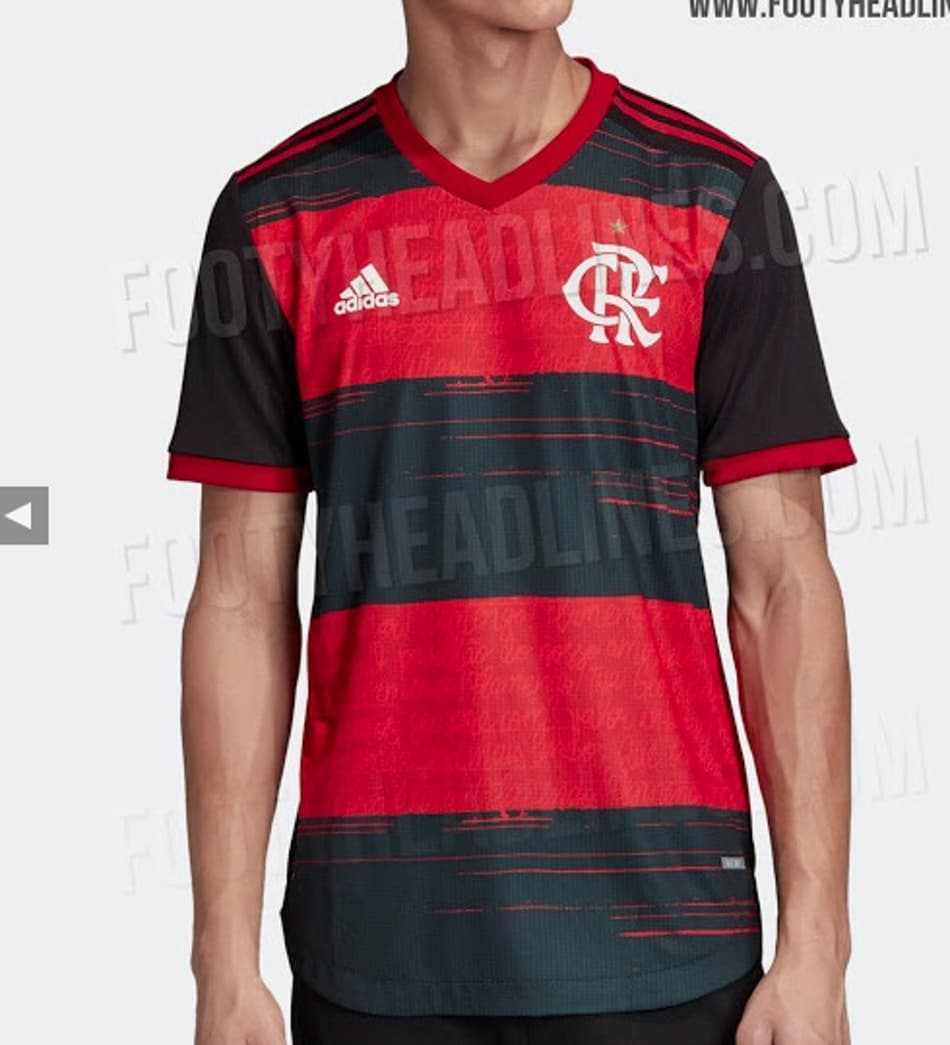 Vazou na internet! Confira imagens das novas camisas do Flamengo