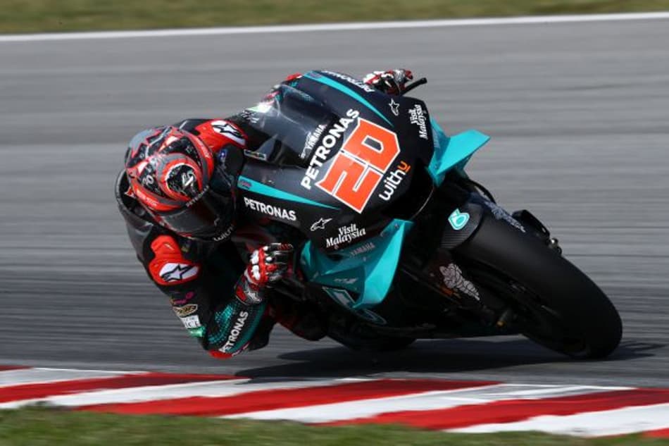 Quartararo lidera sábado de testes em Sepang