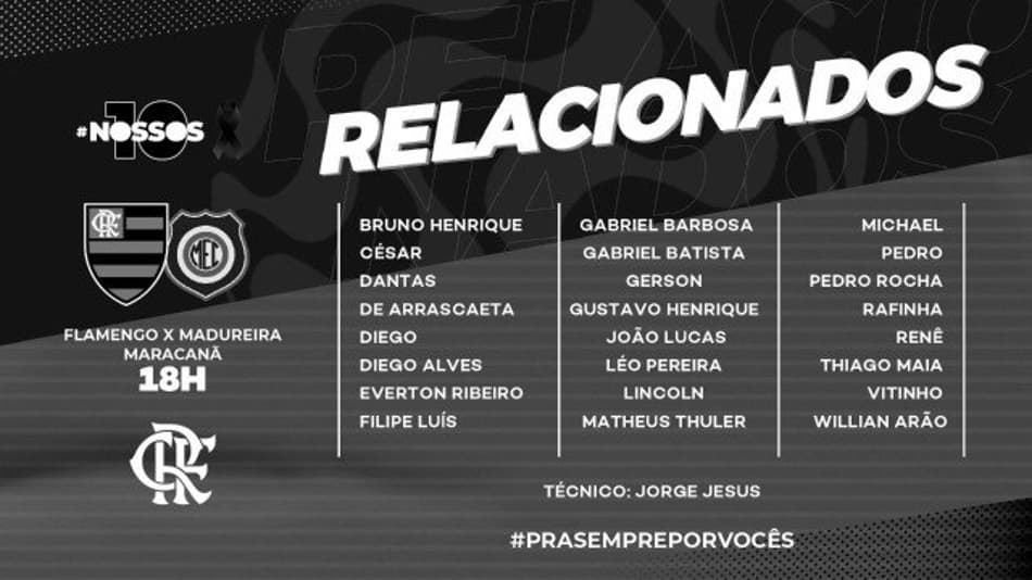 Pedro Rocha e Léo Pereira podem estrear pelo Flamengo neste sábado
