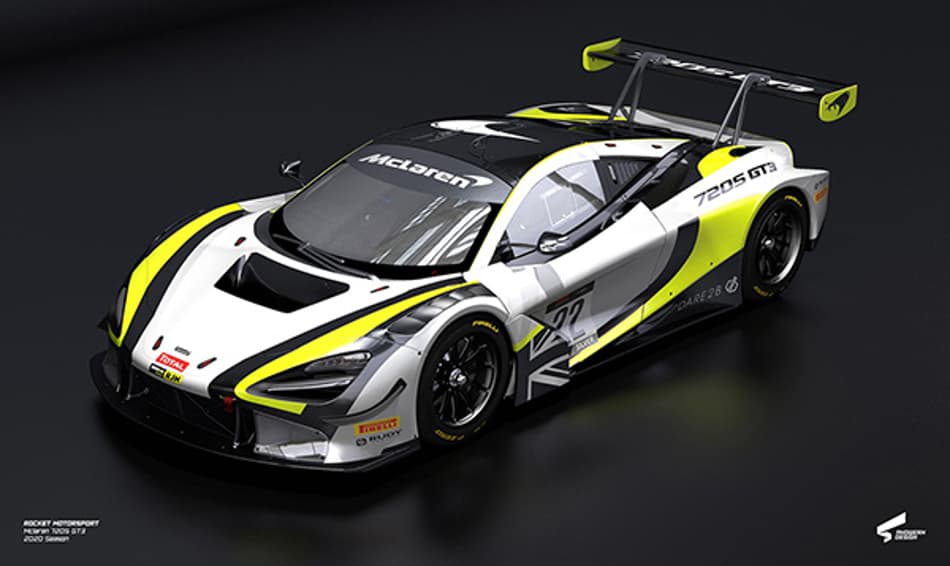 Jenson Button vai pilotar carro GT3 com pintura da Brawn GP
