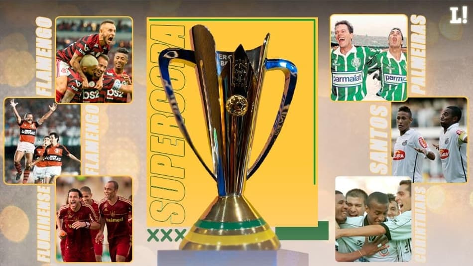 E se a Supercopa não tivesse parado? Veja duelos que teriam acontecido desde 92