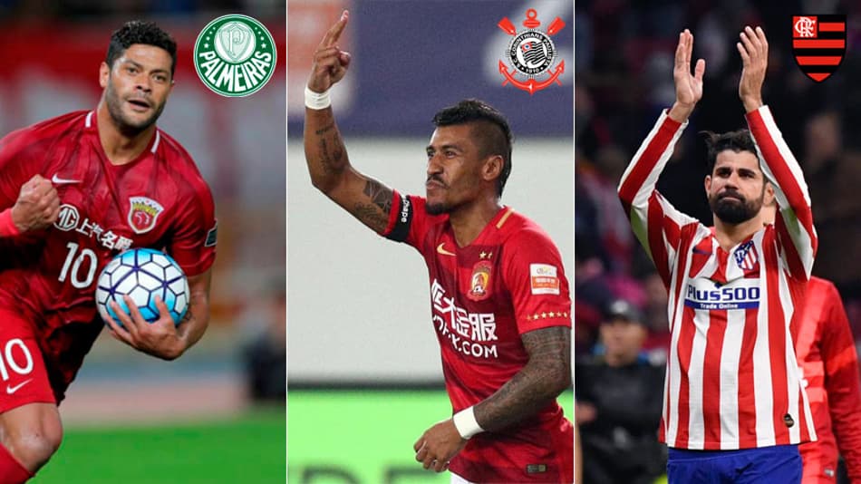 Hulk, Paulinho… Os times ‘preferidos’ de jogadores para voltarem ao Brasil