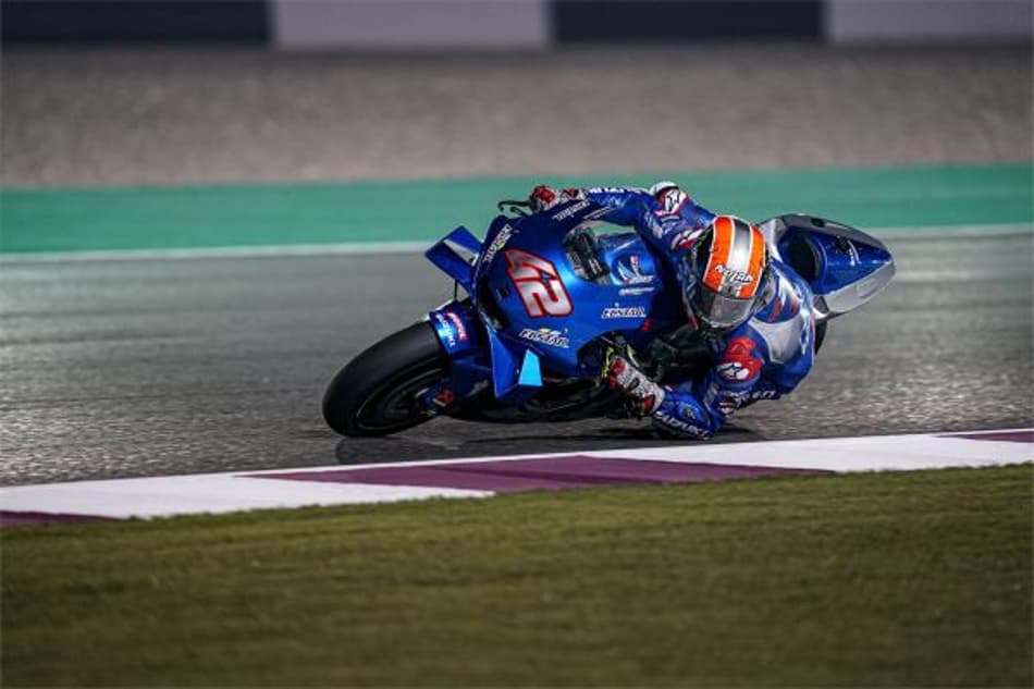 Rins puxa 1-2 da Suzuki em teste da MotoGP no Catar