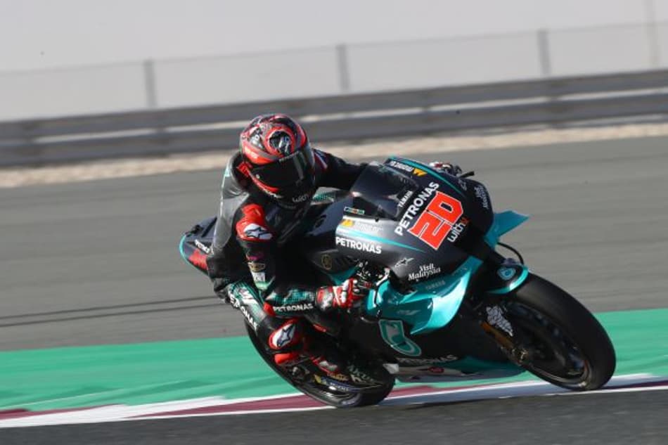 Quartararo lidera domingo de testes da MotoGP em Losail