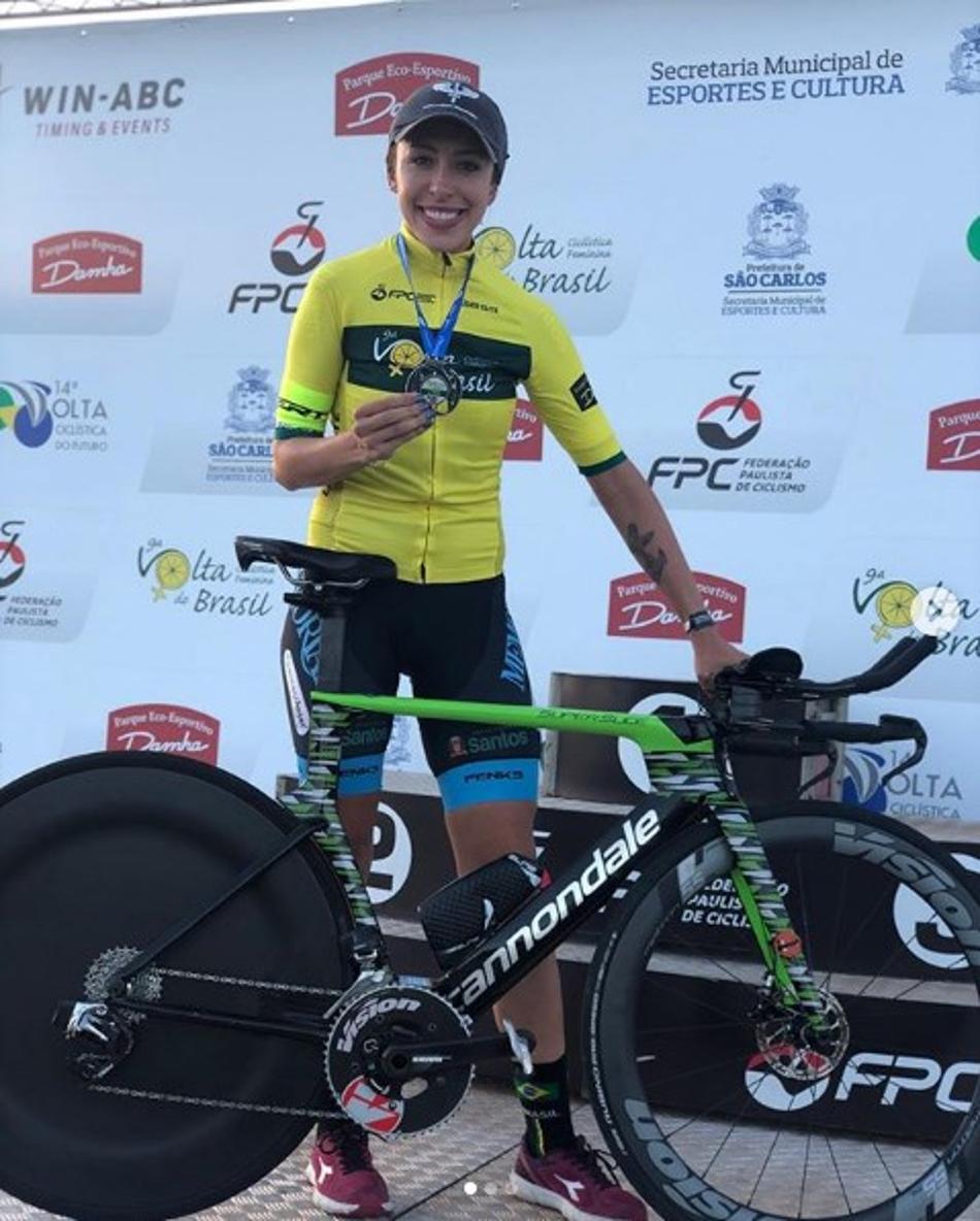Ana Paula Polegatch é hexacampeã na Volta Ciclística