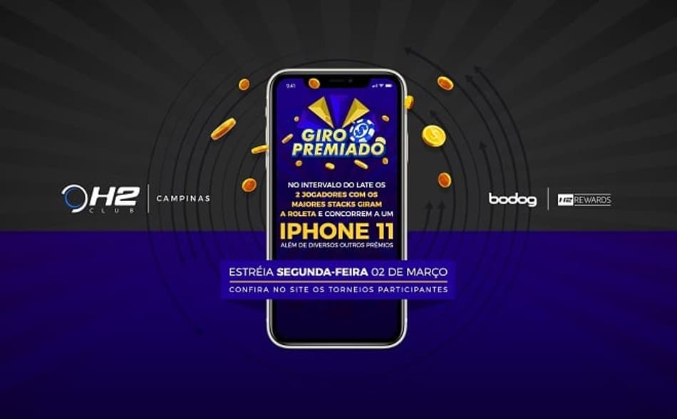 H2 Campinas promove Giro Premiado com prêmios a partir de segunda (2/3)