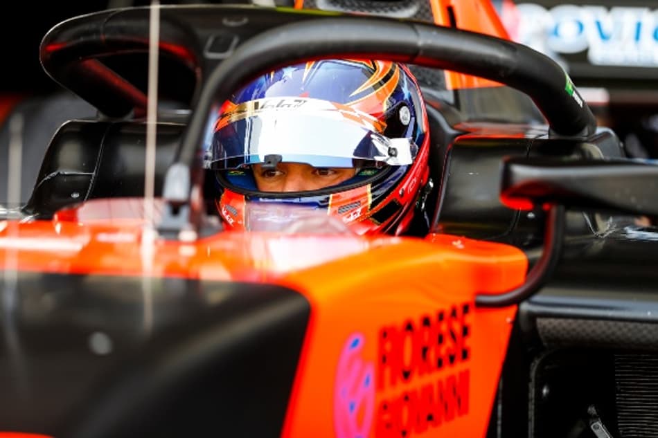 Estreante Felipe Drugovich encerra testes da Fórmula 2 como terceiro mais rápido