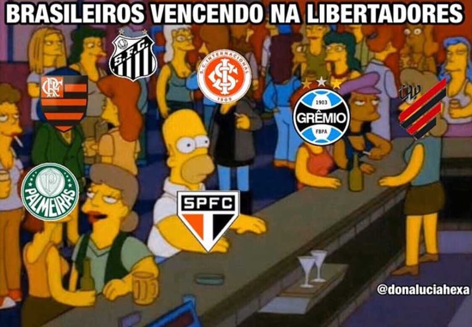 São Paulo é alvo de zoações após ser o único brasileiro derrotado na Libertadores