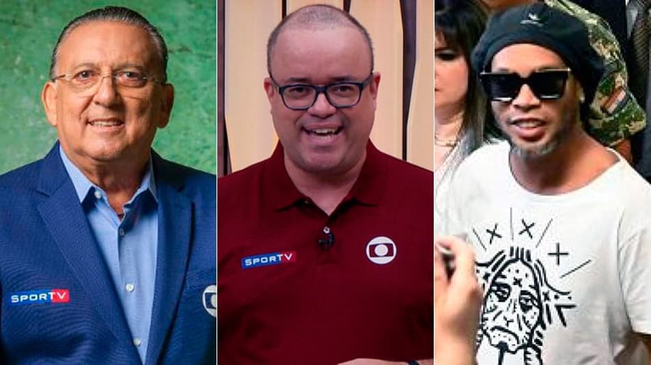 Galvão Bueno, Everaldo Marques, Ronaldinho… Veja o resumo do Fora de Campo