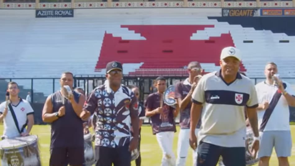 Vasco lança samba inspirado em samba-enredo da Viradouro