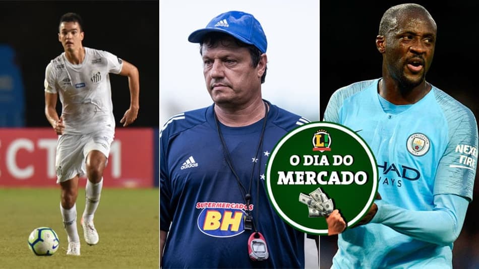 O dia do mercado: Reviravolta de Adilson Batista, Aguilar de saída do Santos, fim da novela Yaya Touré…