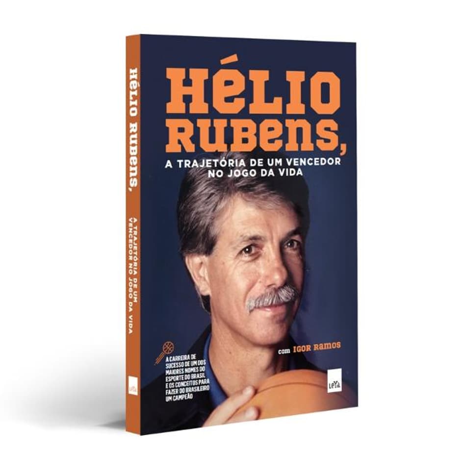 Livro 'Hélio Rubens, a trajetória de um vencedor no jogo da vida', foi escrito com o jornalista Igor Ramos 