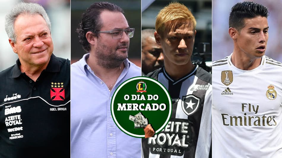 O dia do mercado: Abel Braga e o Vasco, Mattos e o Atlético-MG, Honda e o Botafogo…