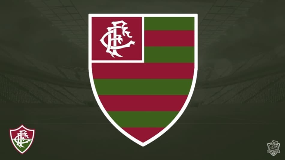 Polêmico? Veja os escudos dos clubes brasileiros com o formato do rival