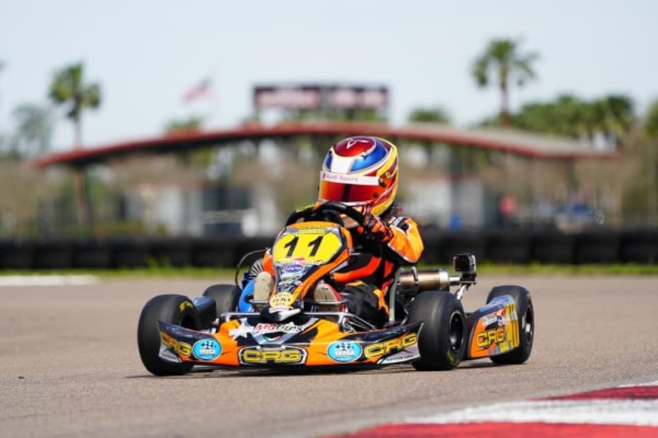 Após cancelamentos no kart, Augustus Toniolo faz balanço positivo de estreias nos EUA