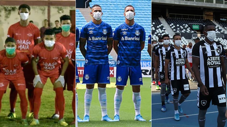 Todos contra o coronavírus! Os protestos dos jogadores no surto da doença
