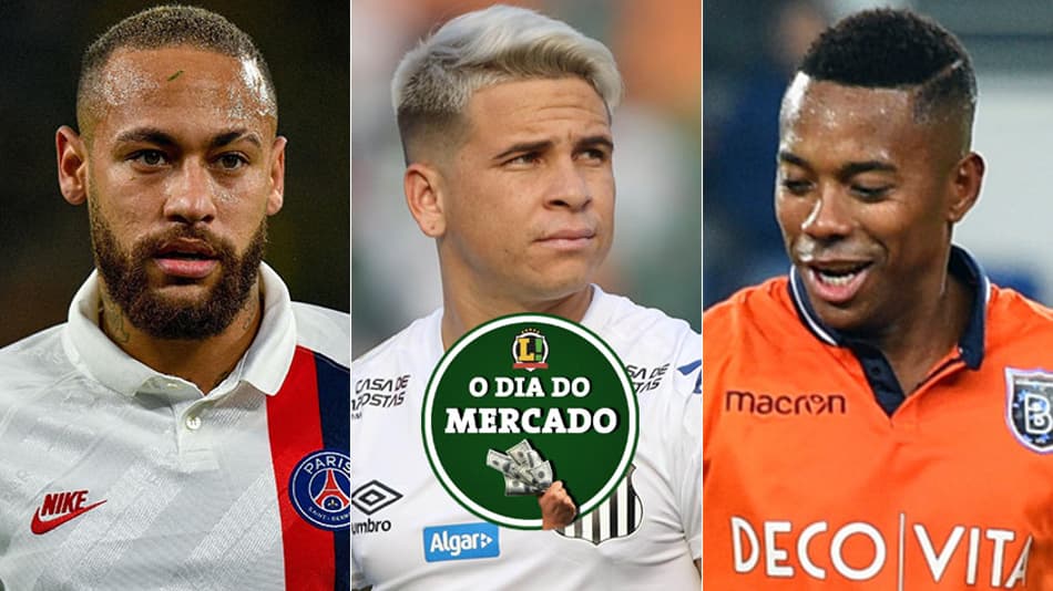 O dia do mercado: Neymar perto do Barça, Soteldo na mira de europeus e Santos sonhando retorno de ídolo