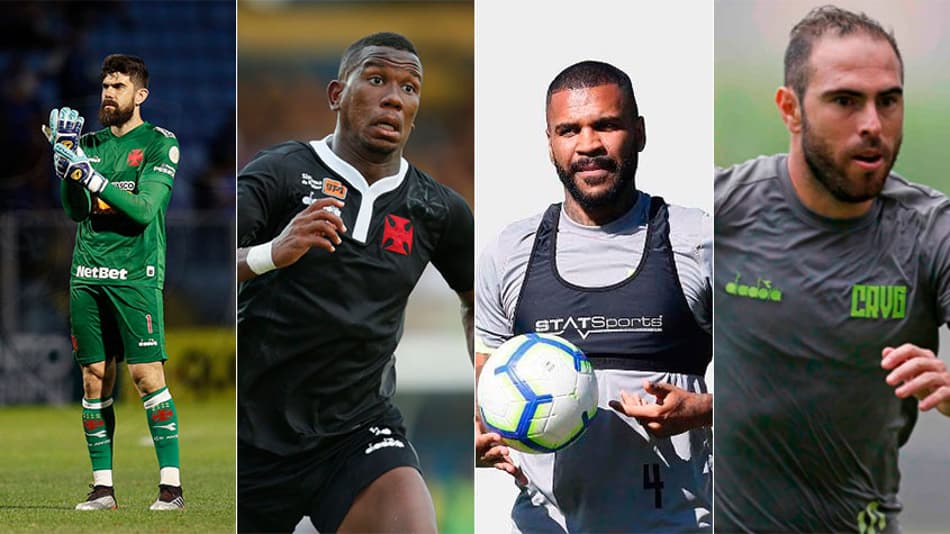 Veja quais jogadores do elenco do Vasco têm contrato até o fim de 2020