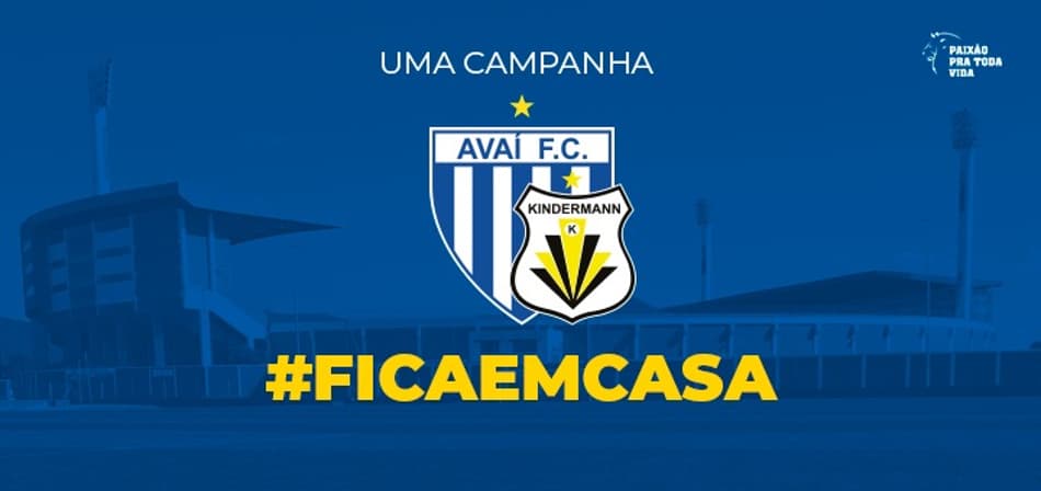 Futebol feminino do Avaí faz campanha de conscientização sobre o COVID-19