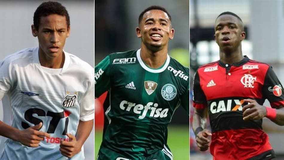 E se seu time fosse formado só com jogadores da base? Veja como ficou cada escalação