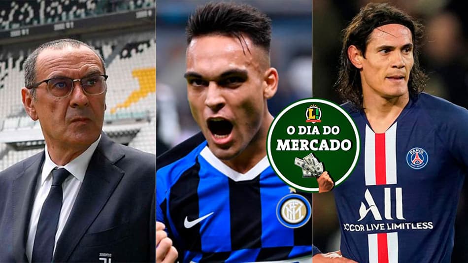 Manhã do Mercado: Mudanças na Juventus, Lautaro longe do Barça, Boca volta a sonhar com Cavani…