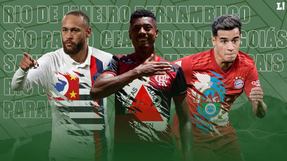 Como seria a seleção dos nascidos em cada estado do Brasil? Veja aqui!